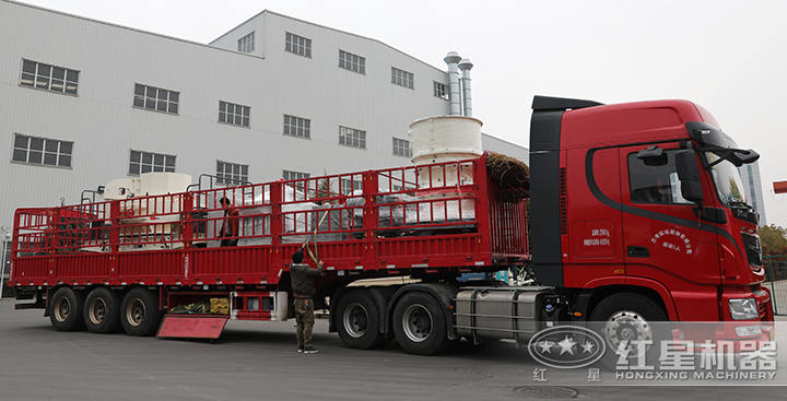 圓錐破碎機裝車、發(fā)貨